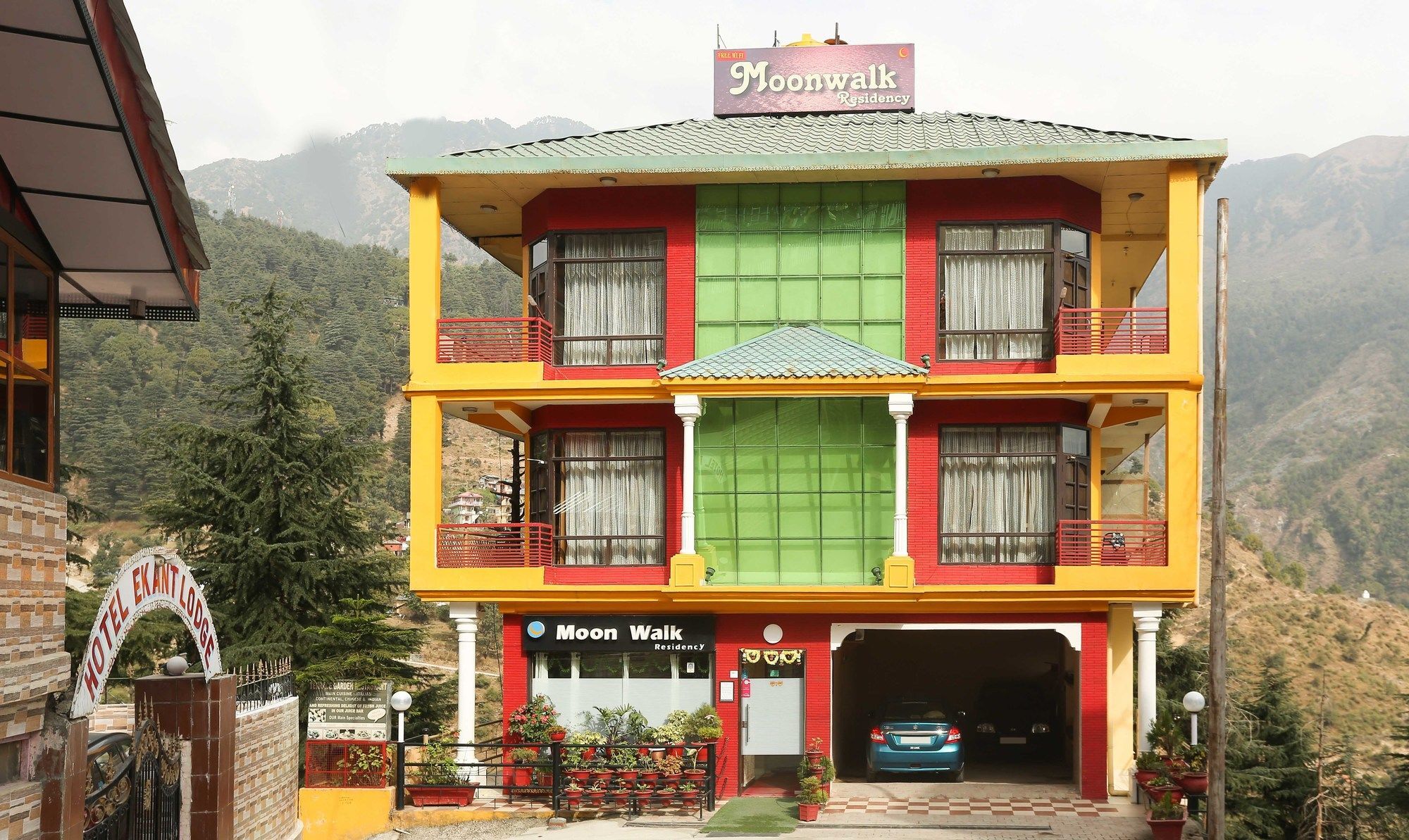 Moon Walk Residency Hotel Dharamshala Bagian luar foto